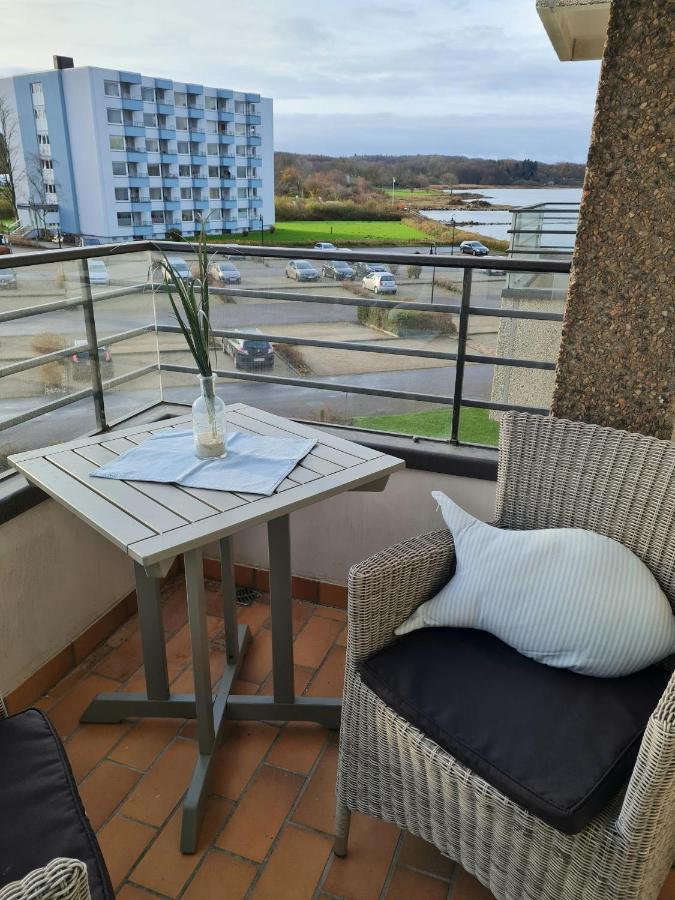 Ferienwohnung Flossis Home Glücksburg Exteriör bild
